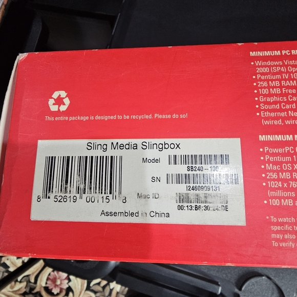 SlingBox SLING BOX Outdated 2006 Electrical Hobbyist Parts Technical Tech - Picture 2 of 16